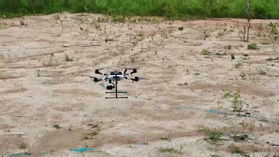 多旋翼无人机抗风测试1